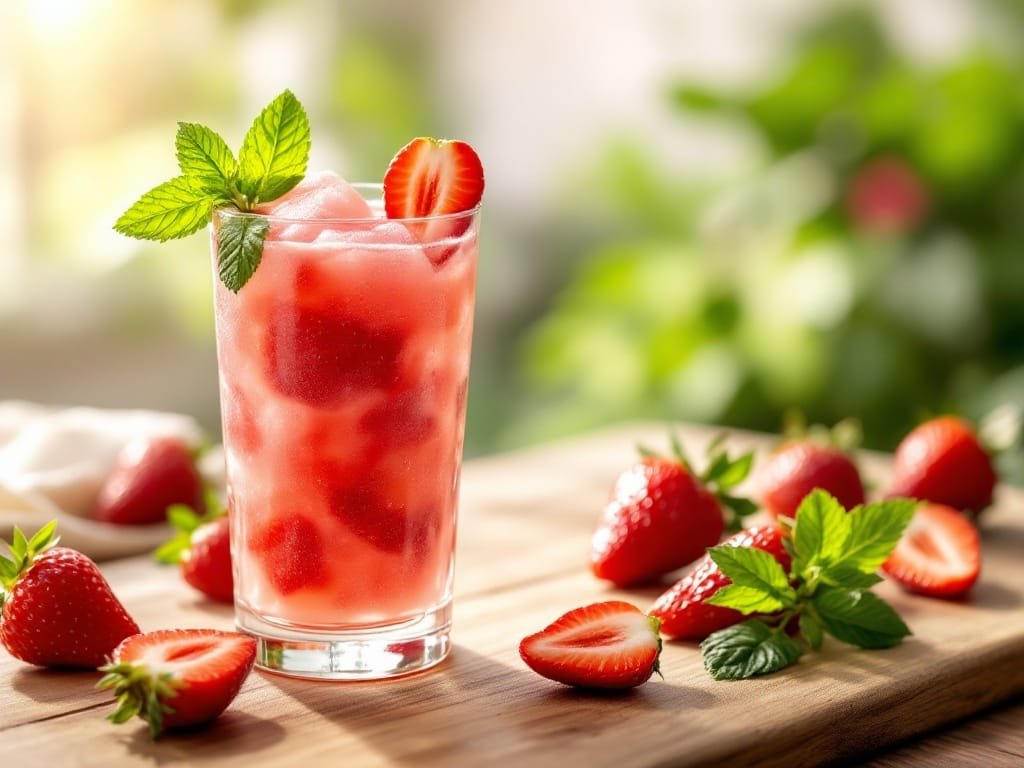 Frozen Strawberry Rosé (Frosé) - The Kitchens Aid - The Kitchens Aid