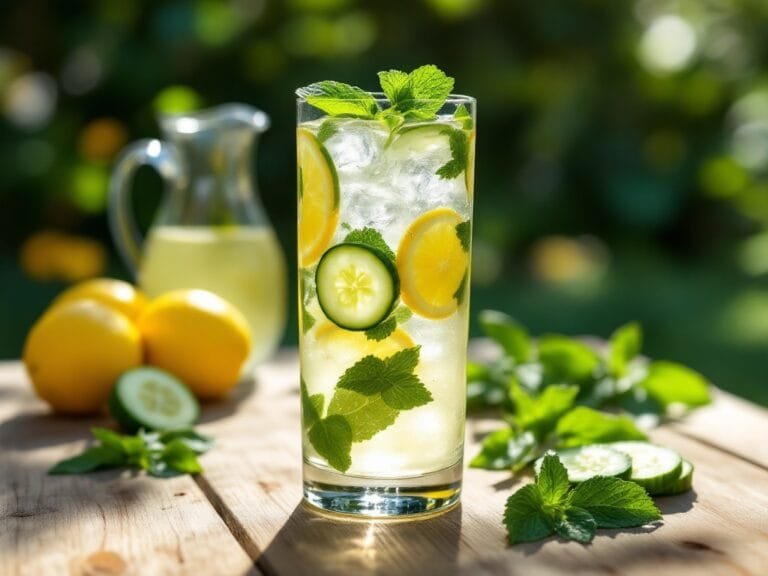 Cucumber Mint Lemonade