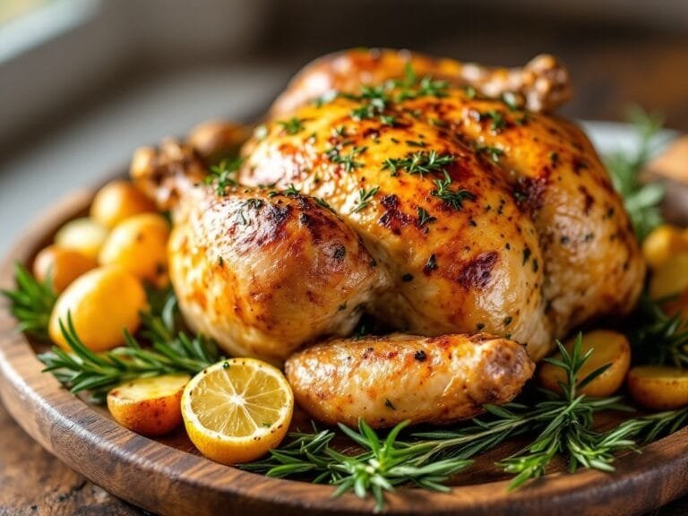 Lemon Herb Roasted Chicken