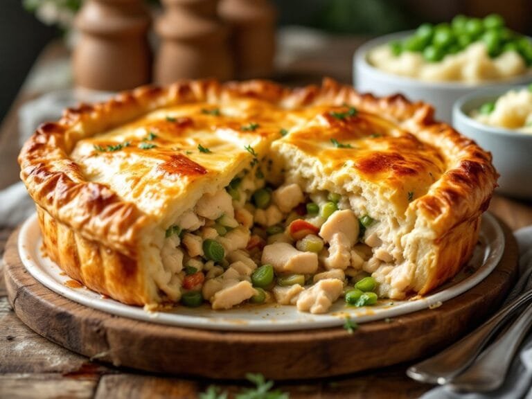 Chicken and Leek Pie