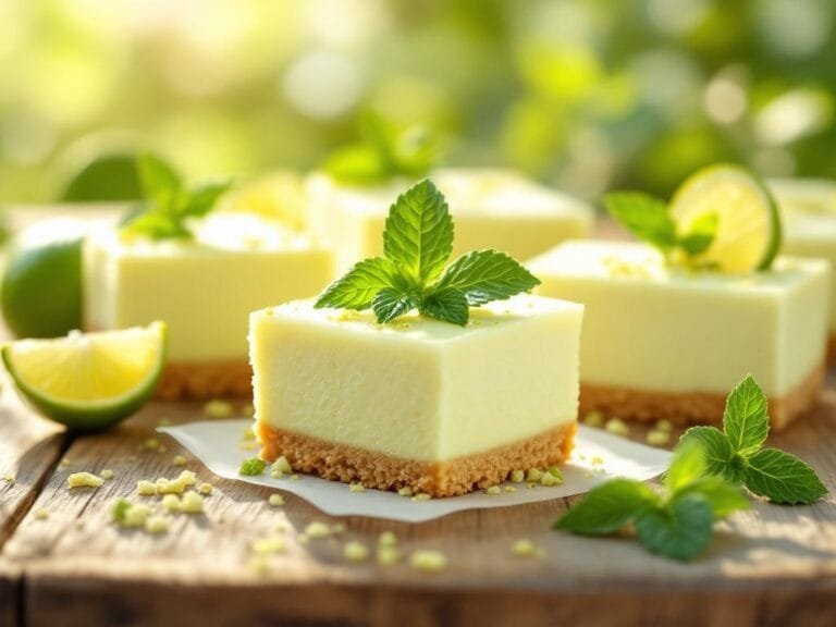 Frozen Key Lime Pie Bars