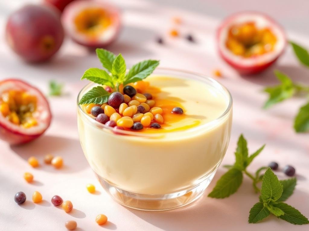 Passionfruit Panna Cotta - The Kitchens Aid - The Kitchens Aid