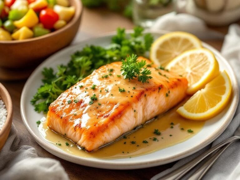 Instant Pot Lemon Garlic Salmon