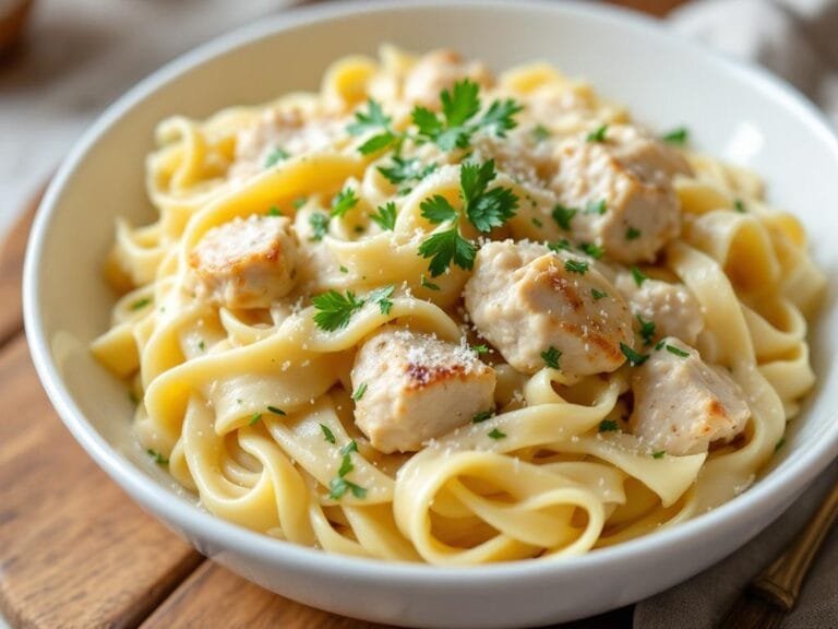 Instant Pot Chicken Alfredo Pasta