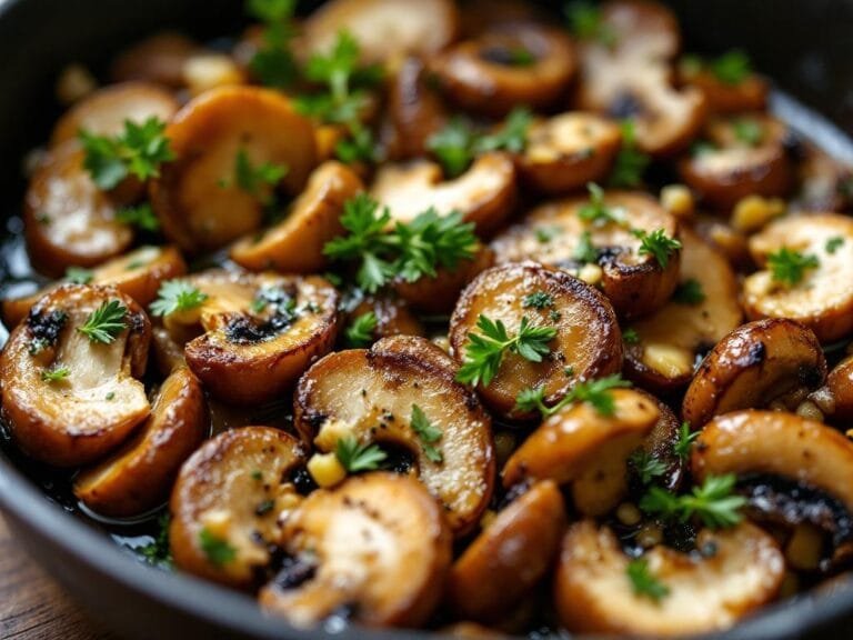 Sautéed Mushrooms with Fresh Thyme and Sherry Recipe