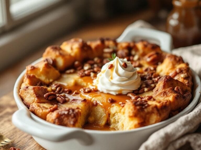Delicious Maple Pecan Bread Pudding Recipe to Try Today