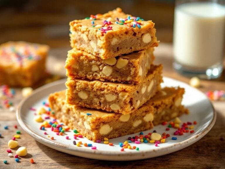 Chewy Brown Butter Sugar Cookie Blondies Recipe