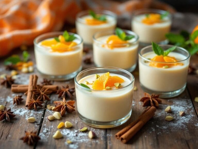 Creamy Spiced Orange Panna Cotta Recipe