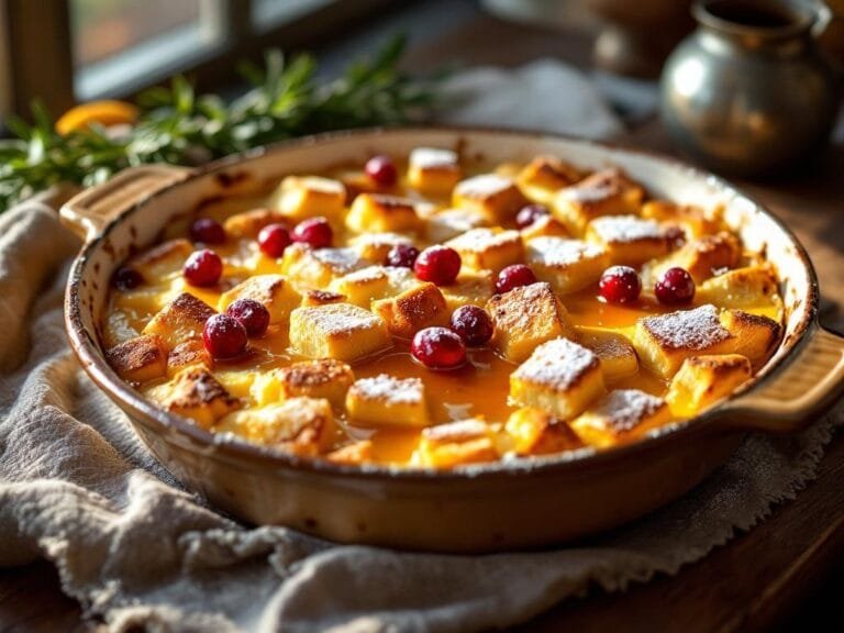 Cranberry Orange French Toast Bake Recipe for Cozy Mornings