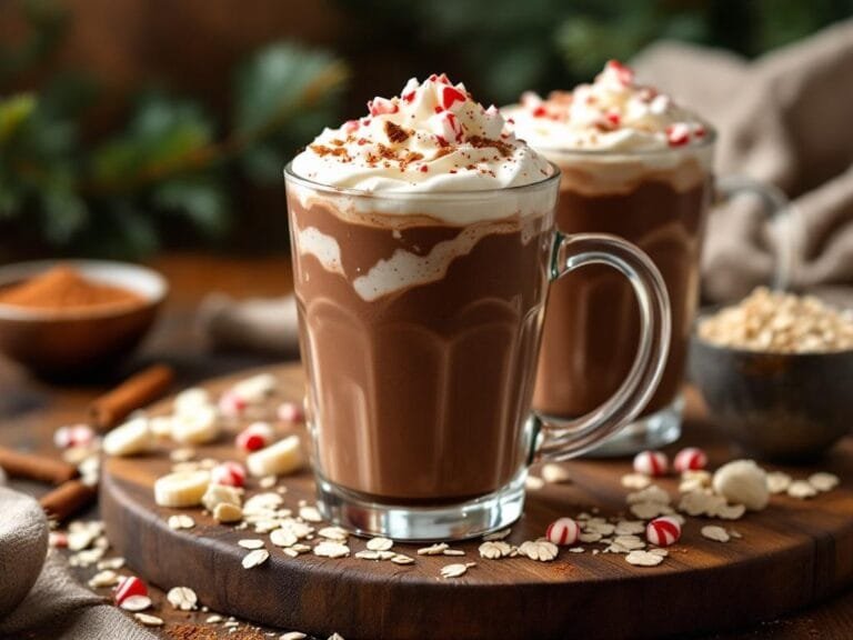 Holiday Hot Chocolate Breakfast Smoothie Recipe for Cozy Mornings