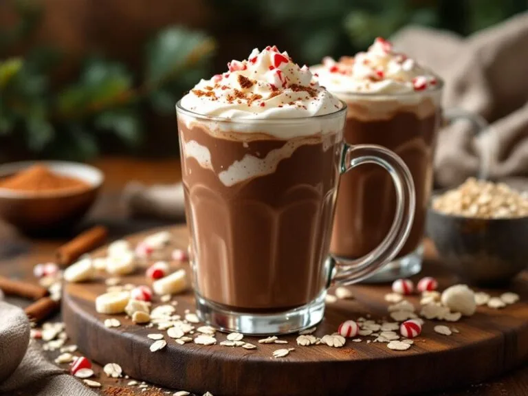 Holiday Hot Chocolate Breakfast Smoothie Recipe for Cozy Mornings