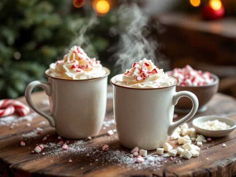 Cozy Peppermint White Hot Chocolate Recipe for Winter Comfort