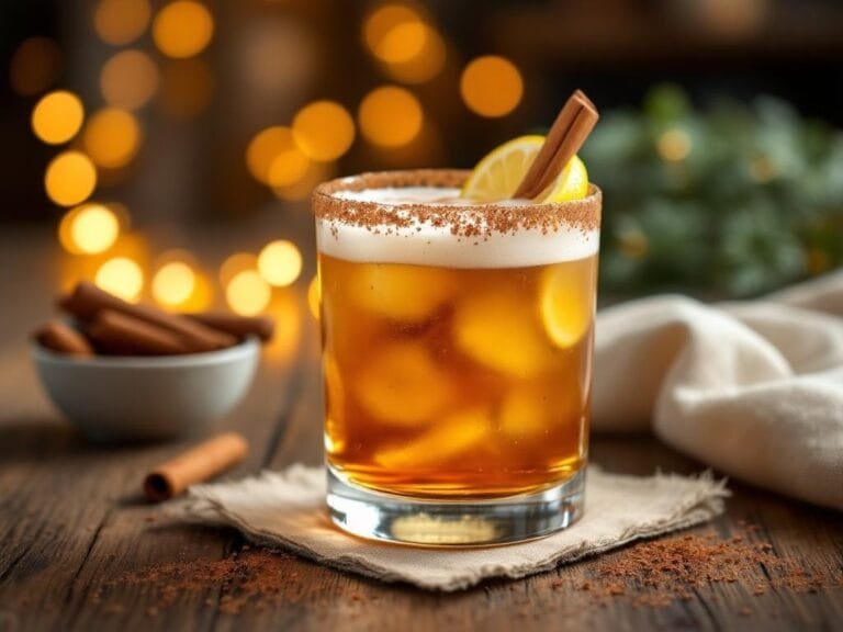 Cinnamon Maple Whiskey Sour Recipe for Cozy Evenings