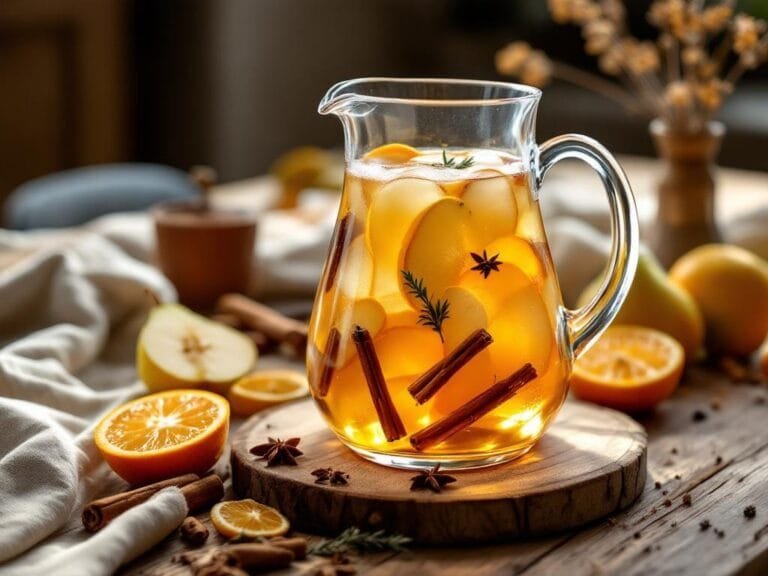 Cozy Spiced Pear and Ginger Sangria Recipe for Fall Gatherings