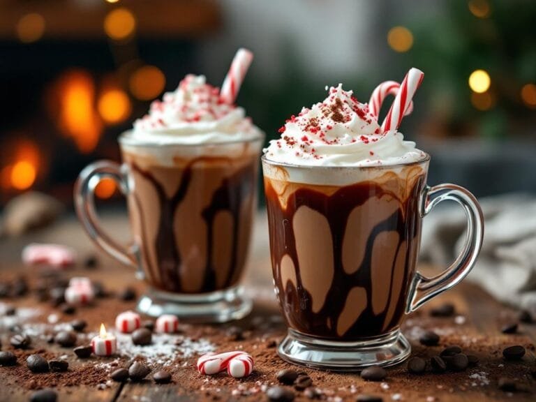 Hot Cocoa Peppermint Espresso Martini Recipe for Cozy Nights