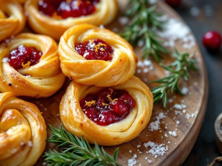 Cranberry Brie Puff Pastry Twists Perfect For Holiday Entertaining
