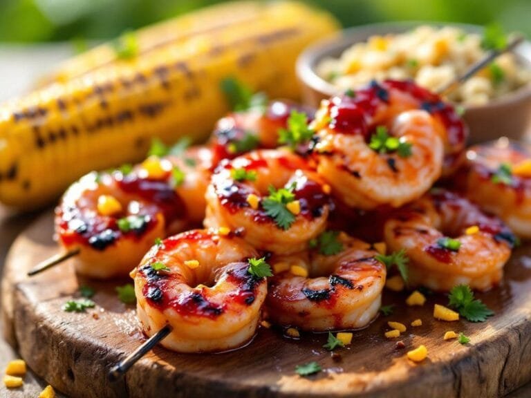 Cranberry Orange Shrimp Skewers Recipe for Fresh Flavor