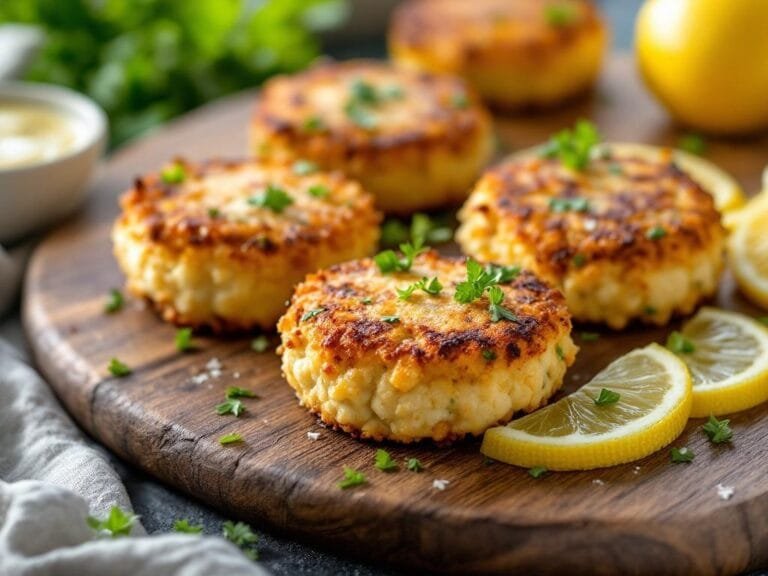 Delicious Mini Crab Cakes with Lively Lemon Herb Aioli