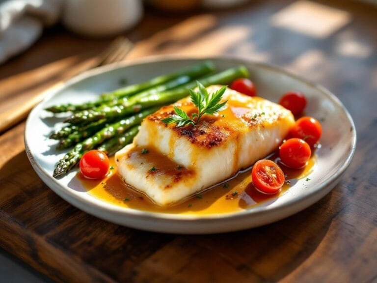 Maple Dijon Baked Cod Recipe for Easy Flavorful Dinner
