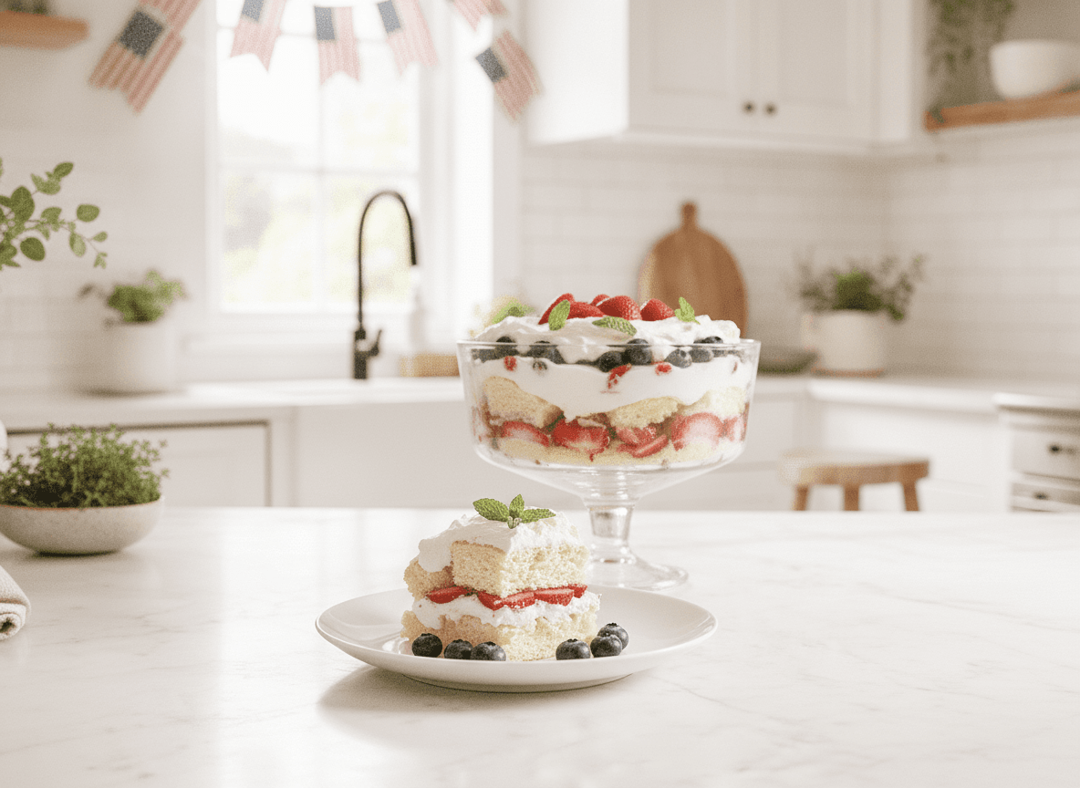 4th of July Berry Trifle: A Patriotic Dessert Everyone Will Love