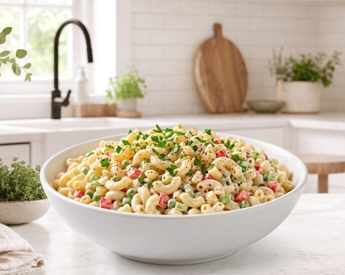 Classic Macaroni Salad: The Perfect Potluck Side Dish