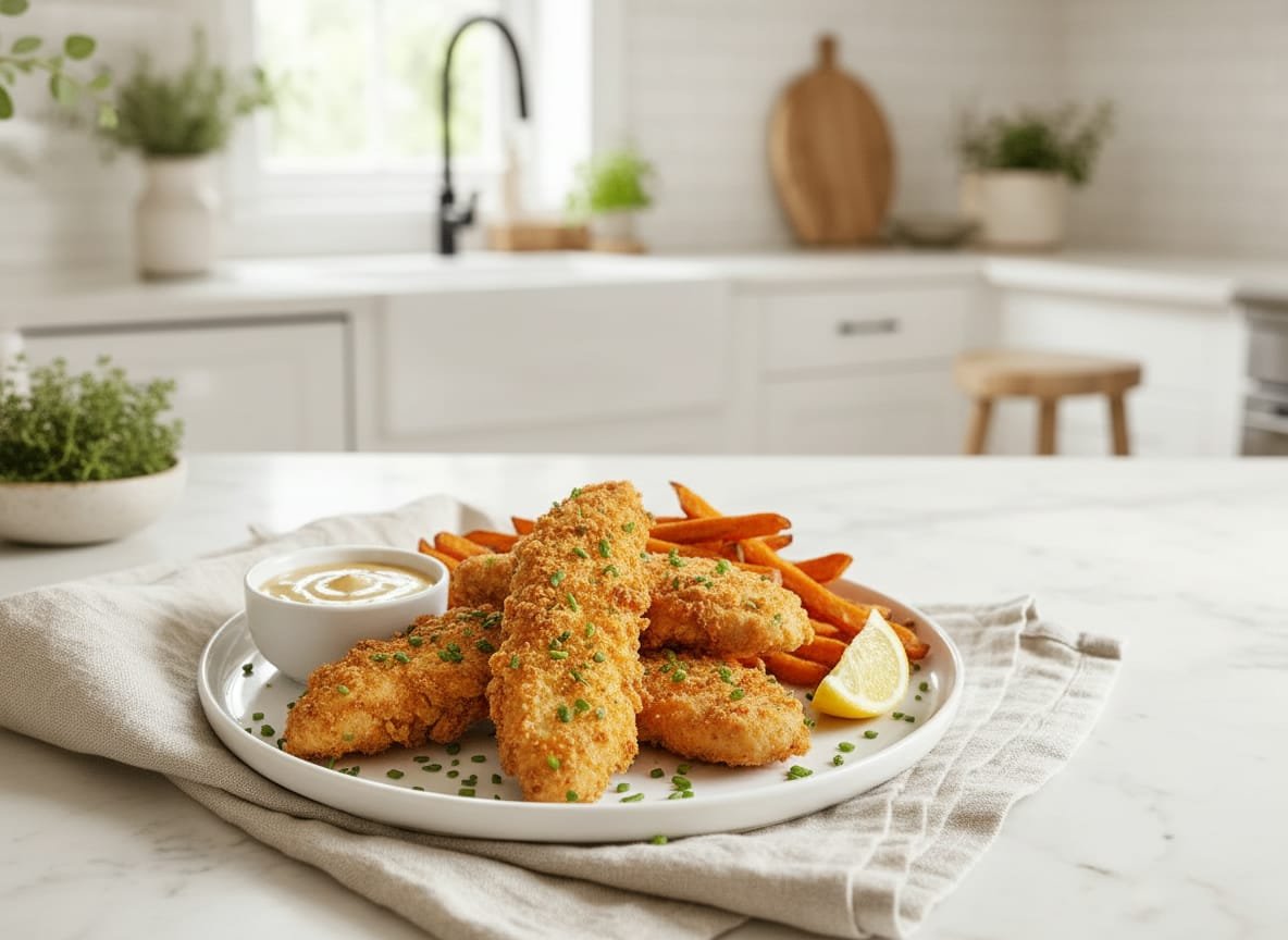 Crispy Air Fryer Chicken Tenders Recipe - Easy & Healthy!