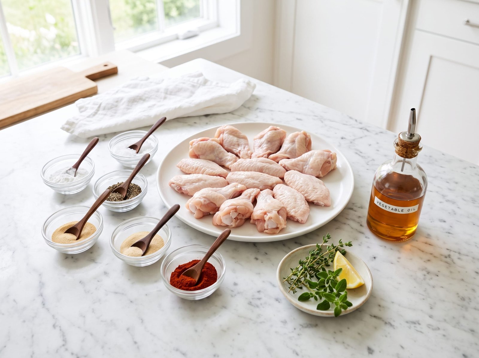 Crispy Air Fryer Chicken Wings: Perfectly Golden Every Time ingredients