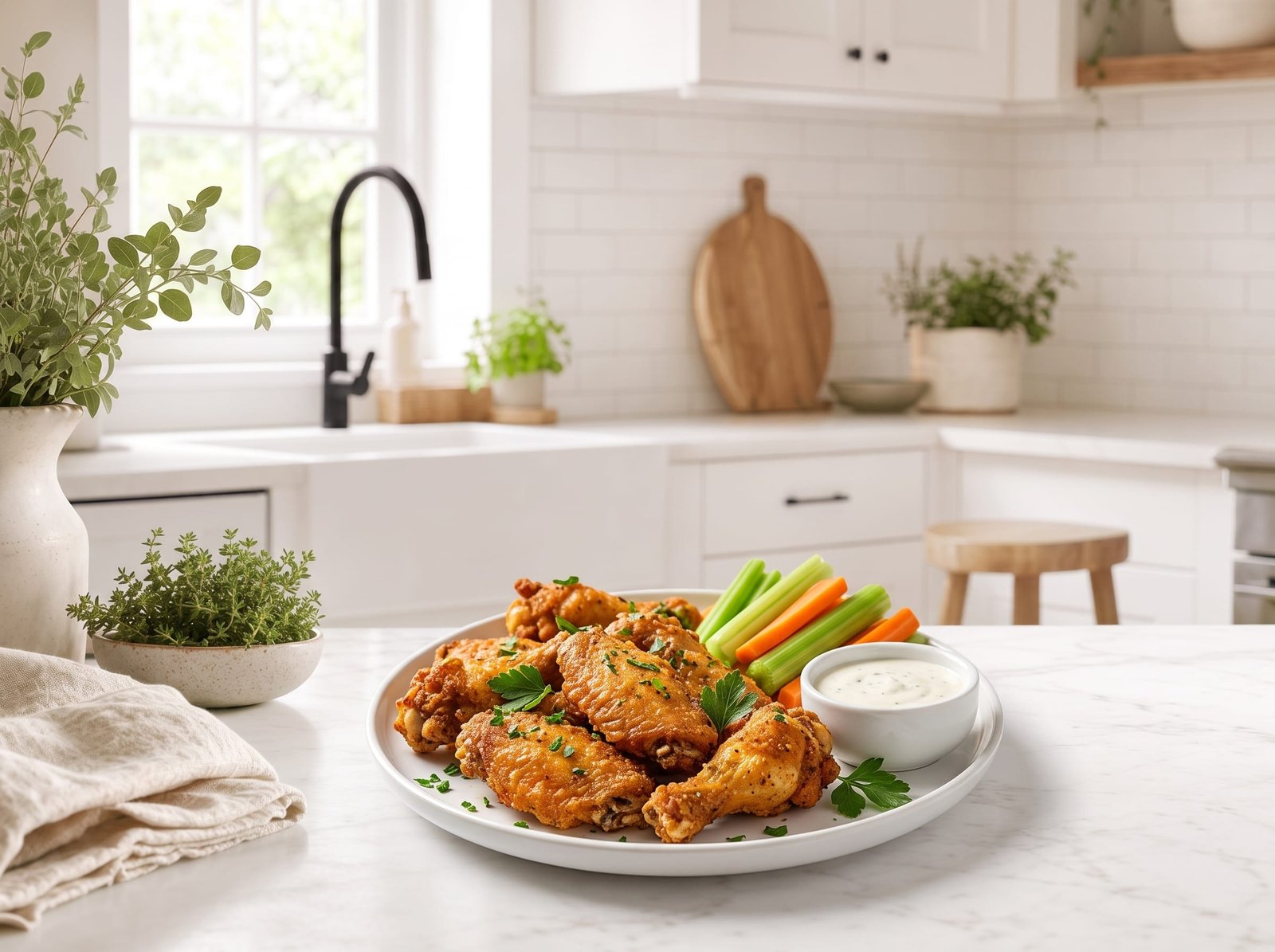 Crispy Air Fryer Chicken Wings: Perfectly Golden Every Time