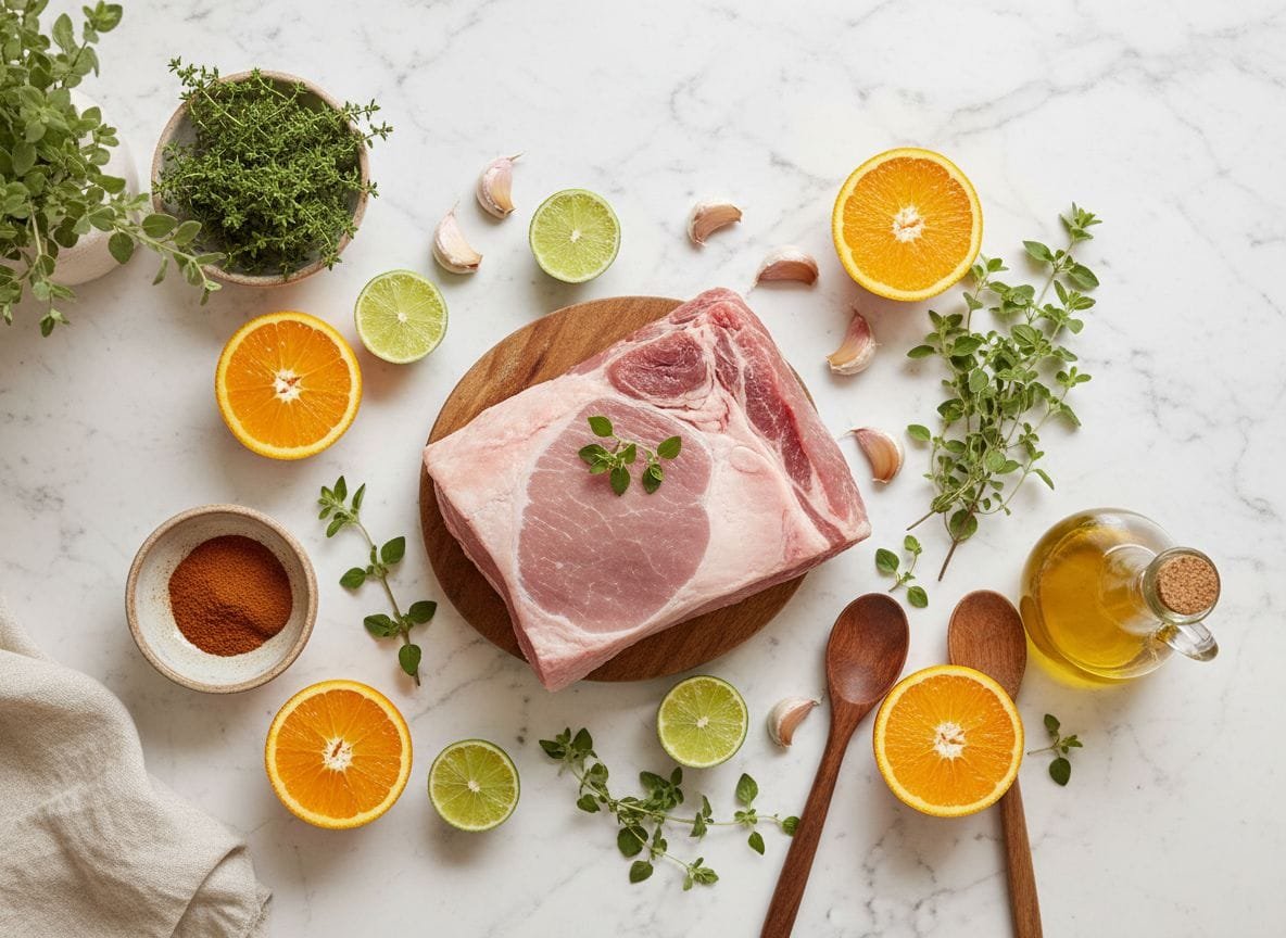 Cuban Mojo Pork: Citrusy, Garlicky Perfection from My Kitchen ingredients