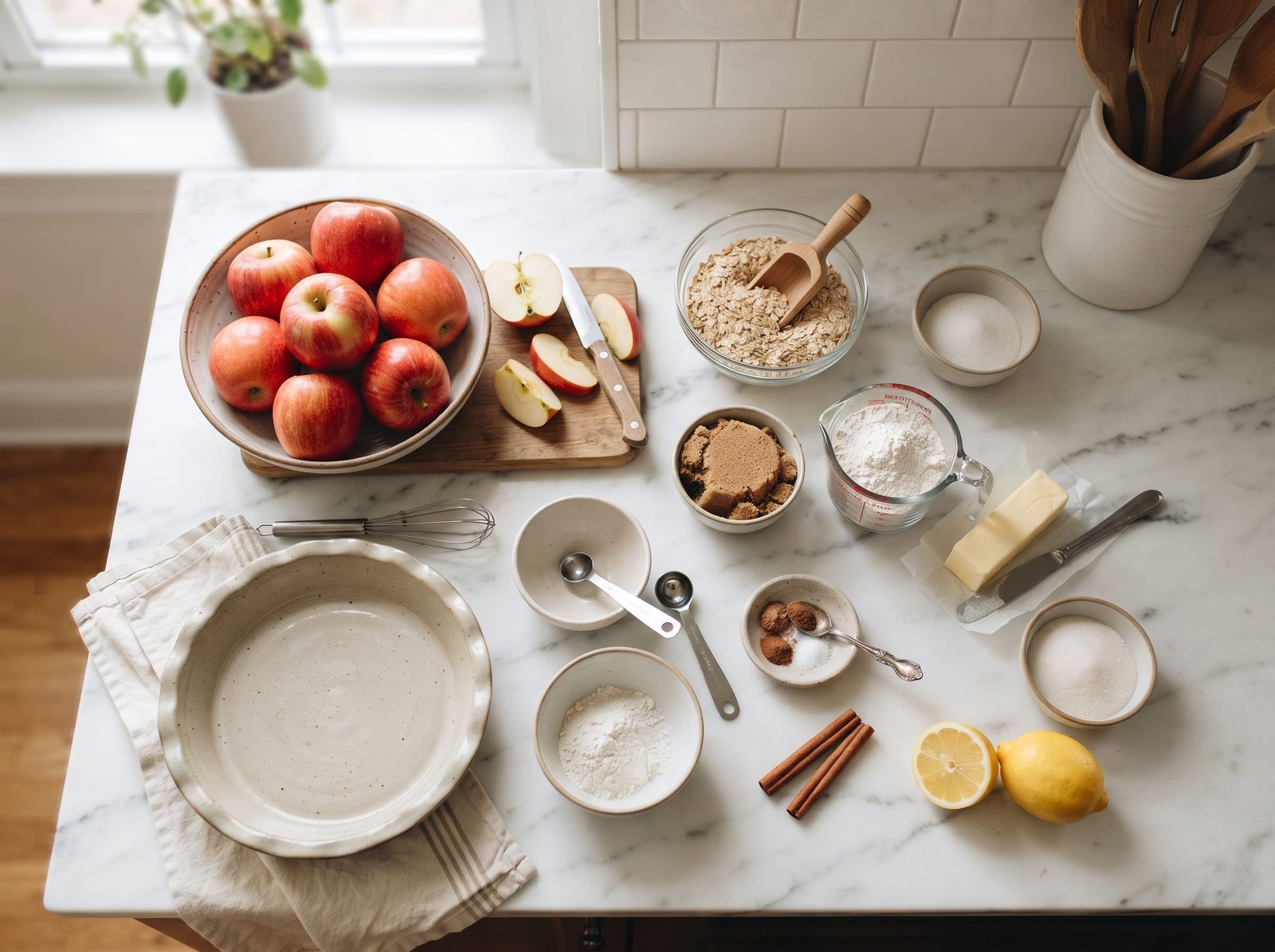 Easy Apple Crisp: The Perfect Cozy Dessert for Any Occasion ingredients