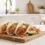 Easy Crockpot Chicken Tacos – The Ultimate Set-It-And-Forget-It Dinner
