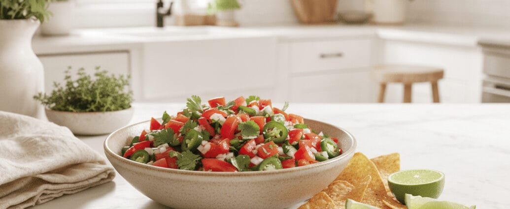Fresh Homemade Pico de Gallo: A Vibrant Mexican Salsa Recipe