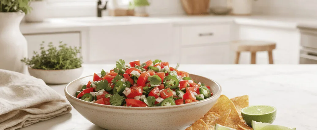 Fresh Homemade Pico de Gallo: A Vibrant Mexican Salsa Recipe
