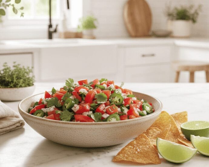 Fresh Homemade Pico de Gallo: A Vibrant Mexican Salsa Recipe