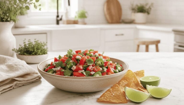 Fresh Homemade Pico de Gallo: A Vibrant Mexican Salsa Recipe
