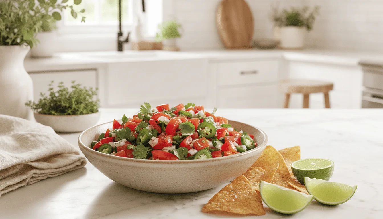 Fresh Homemade Pico de Gallo
