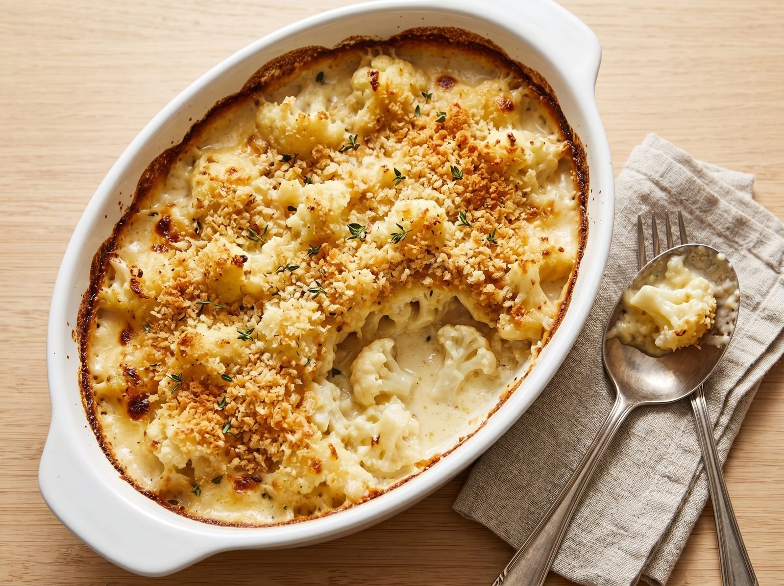Cauliflower Gratin