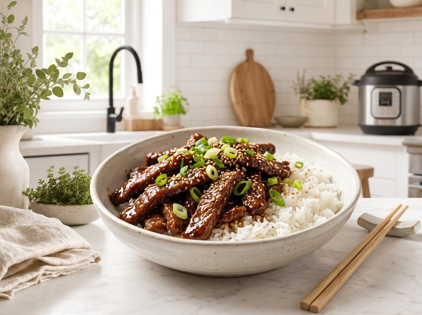Instant Pot Mongolian Beef