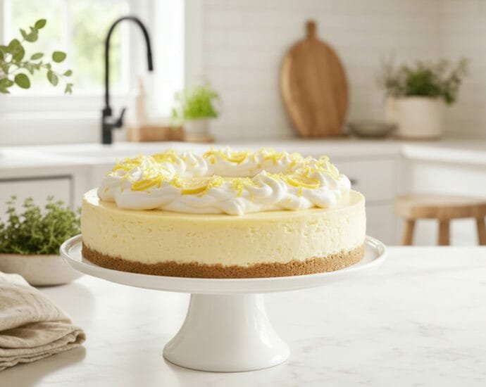 No-Bake Lemon Cheesecake: A Refreshing, Creamy Dream