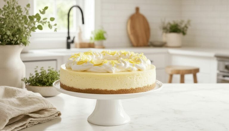No-Bake Lemon Cheesecake: A Refreshing, Creamy Dream