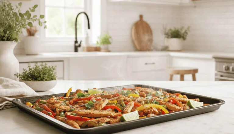 Sheet Pan Chicken Fajitas: Easy Weeknight Dinner Ready in 30 Minutes