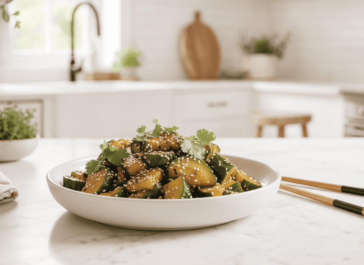 Smashed Cucumber Salad: A Refreshing Chinese-Inspired Side Dish