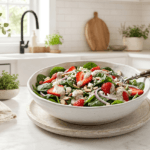 Strawberry Spinach Salad with Poppy Seed Dressing