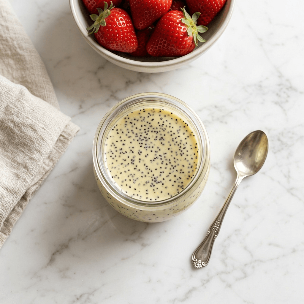 Strawberry Spinach Salad with Poppy Seed Dressing