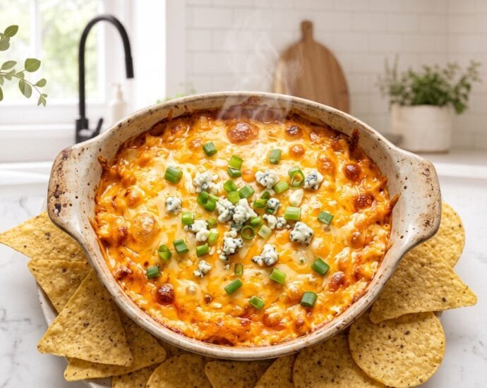 The Best Buffalo Chicken Dip Recipe – Creamy, Spicy, and Crowd-Pleasing!