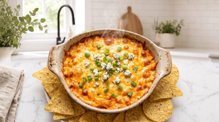 The Best Buffalo Chicken Dip Recipe – Creamy, Spicy, and Crowd-Pleasing!