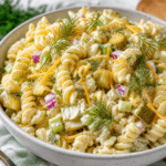 Dill Pickle Pasta Salad