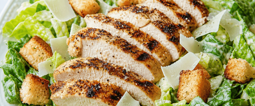 Grilled Chicken Caesar Salad