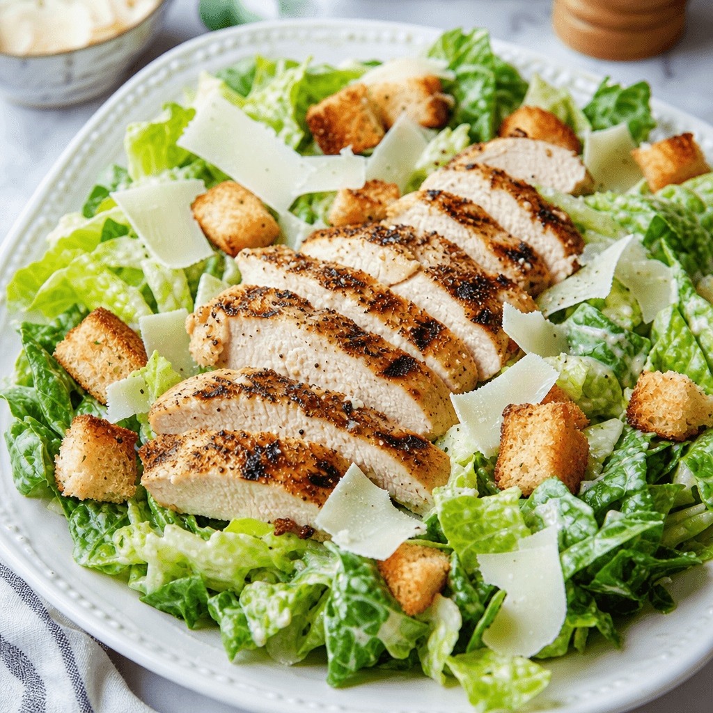 Grilled Chicken Caesar Salad