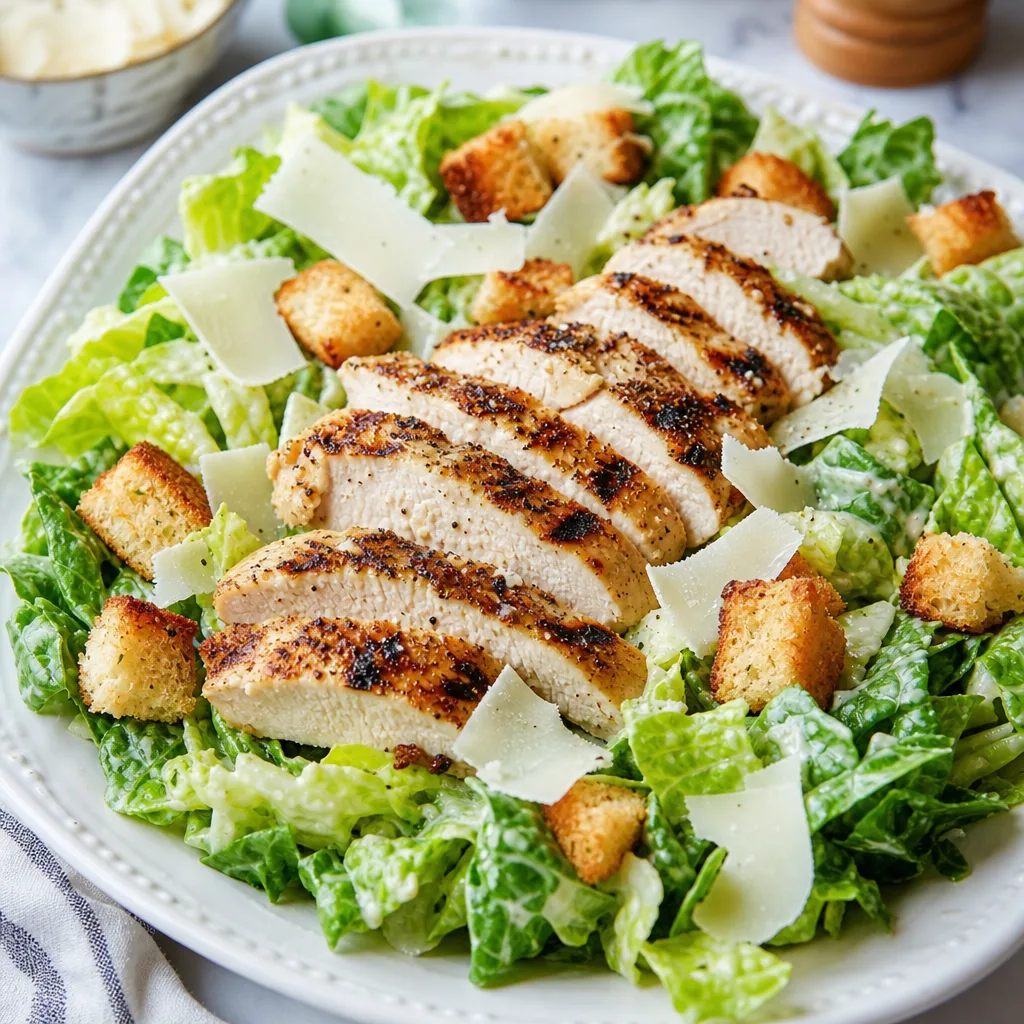 Grilled Chicken Caesar Salad